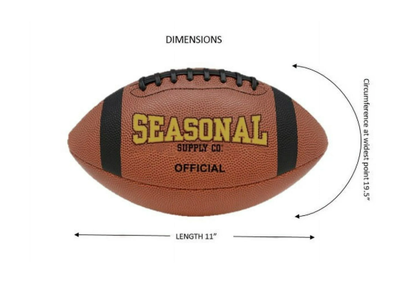 Youth Training Football - Size 8 (Single, 3-Pack, 10-Pack)